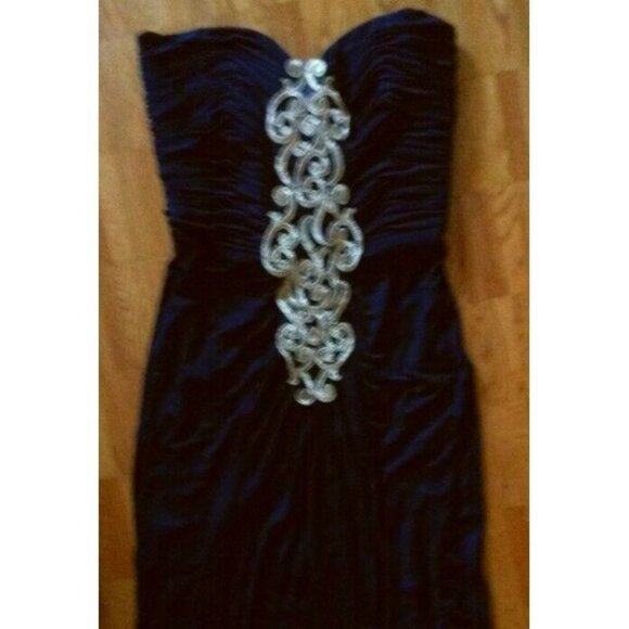 Vintage Creeds maxi tube fitted dress gown 10 - Picture 10 of 11